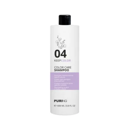 Puring Shampoo 04 KeepColor Color Care - 1000ml l | بيورنك 04 شامبو للعناية بالشعر المصبوغ –
