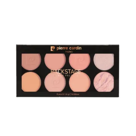 Pierre Cardin Backstage Blush Palette - 8Pcsx - 1.6g | بيير كاردان باليت بلاشر - 1.6غ