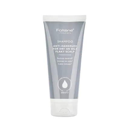 Foltene Pharma Shampoo Anti-Dandruff For Dry Or Oily Flaky Scalp - 200m | فولتين فارما شامبو لعلاج فروة الرأس الدهنية و الجافة - 200 مل