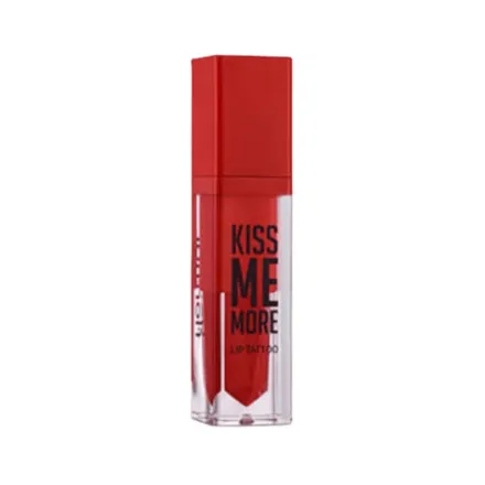 Flormar Kiss Me More Lip Tattoo - 3.8ml | فلورمار ليب تاتو أحمر شفاه سائل – 3.8 ملل