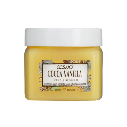 COSMO Cocoa Vanilla Shea Sugar Scrub - 450g | كوزمو مقشر الجسم بالسكر و الفانيليا - 450 غرام