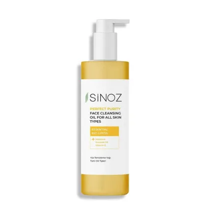SiNOZ Perfect Purity Face Cleansing Oil for All Skin Types - 400ml | سينوز غسول زيتي لجميع أنواع البشرة - 400 مل