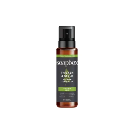 Soapbox Wholesale Men's Thicken & Style Foaming Texturizer - 147ml | سوب بوكس موس لتصفيف الشعر للرجال - 147 مل