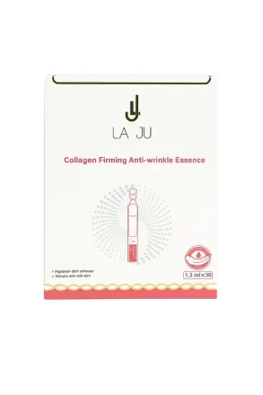 LA JU Collagen Firming Anti wrinkle Essence - 1.5 ml*30 | لا جو سيروم الكولاجين لمحاربة التجاعيد - 1.5 *30 مل