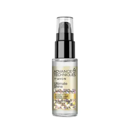 AVON ADVANCE TECHNIQUES ULTIMATE SHINE TREATMENT HAIR SERUM - 30ml | افون سيروم معالج للشعر - 30مل