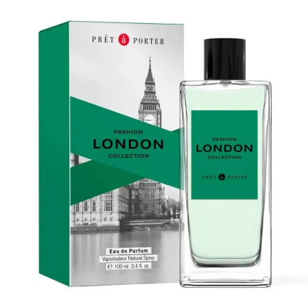 Pret a Porter London Collection EDP- 100ml | بريت ا بورتير عطر منعش للنساء - 100 مل