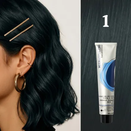 Elgon Moda&styling Haircolor Strongly Pigmented Hair Color - 125ml | إلجون صبغة شعر مودا ستايلنج - 125مل