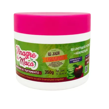 SKAFE NATUTRAT MASCARA DE TRATAMENTO CAPILAR SOS VINAGRE DE MACA - 350g| سكاف ماسك علاج للشعر بخل التفاح – 350 غرام