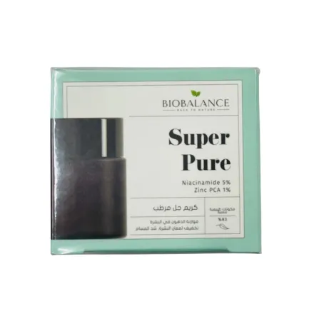 Bio Balance Super Pure Purifying Cream-Gel With Niacinamide 5% + Zinc Pca 1% For Oily Or Mixed Skin - 50ml | بايو بالانس كريم للبشرة الدهنية و المختلطة نياسيناميد ٥٪ + زنك ١٪ - 50 مل