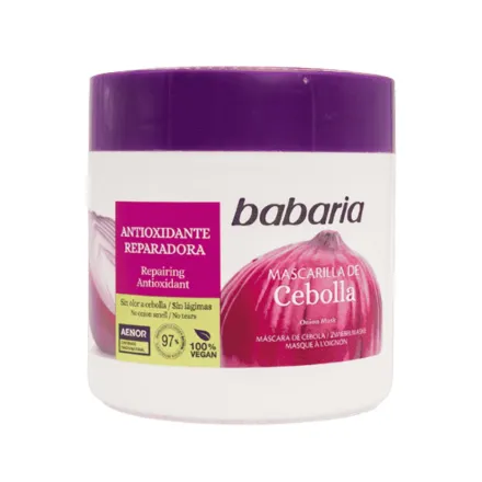 BABARIA hair mask with onion - 400ml | باباريا ماسك للشعر بمستخلص البصل - 400 مل