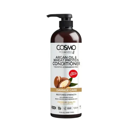 Cosmo Argan Oil & Wheat Protein Conditioner - 1000ml | كوزمو بلسم بزيت الأرغان وبروتين القمح - 1000 مل