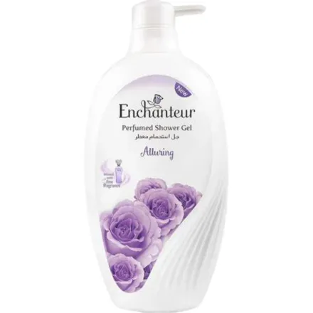 Enchanteur perfumed Shower Gel Alluring - 550ml | انشانتر جل الاستحمام الورينغ - 550 مل
