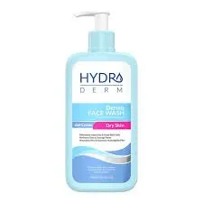 HYDRODERM dry skin pump washing gel cream - 350ml | هيدروديرم غسول كريمي للبشرة الجافة - 350 مل