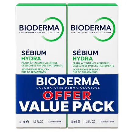 BIODERMA Sebium Hydra Ultra-Moisturising Compensating Care Special Offer - 40ml | بيوديرما كريم مرطب و مهدئ للبشرة الدهنية علرض خاص - 40مل