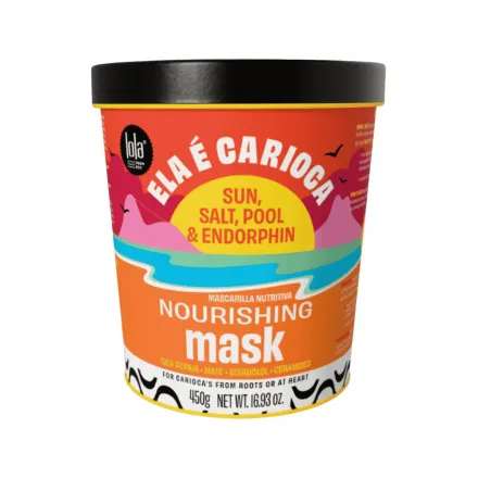 Lola from Rio Ela E Carioca Nourishing Mask - 450g | لولا فروم ريو ماسك مرطب ومغذي للشعر - 450 غ