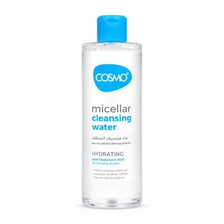 COSMO Micellar Cleansing Water Soothing - 500ml | كوزمو مزيل مكياج ميسيلار مهدئ للبشرة الحساسة - 500 مل