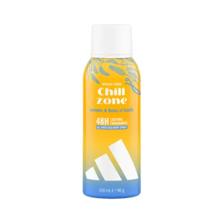 Adidas Vibes Chill Zone Deo Body Spray - 150ml | أديداس فايبس تشيل زون بخاخ مزيل رائحة للجسم - 150 مل