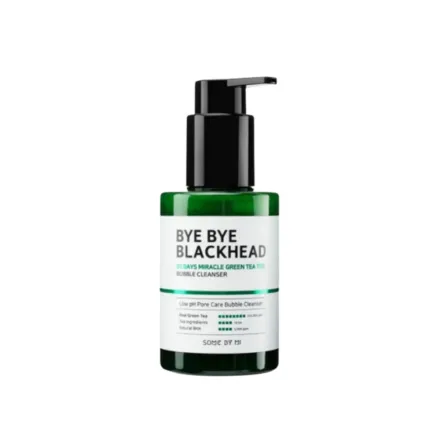 SOME BY MI Bye Bye Blackhead 30 Days Green Tea Tox - 120g | سوم باي مي منظف مقشر للرؤوس السوداء بالشاي الأخضر - 120 غرام