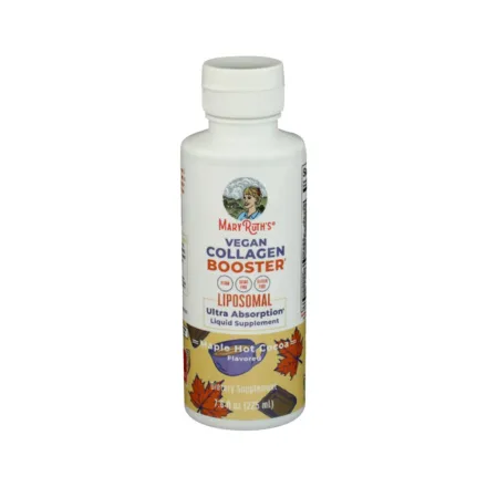 Mary Ruths Vegan Collagen Booster Liposomal Maple Hot Cocoa - 225ml - 225ml | ماري روث معزز الكولاجين النباتي ليبوسومال بنكهة القيقب والكاكاو الساخن - 225 مل