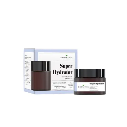 Bio Balance Super Hydrator Moisturizing Face Cream With Ceramides And Vitamin F - 50ml | بايو بالانس كريم مرطب للبشرة بالسيراميدات - 50 مل