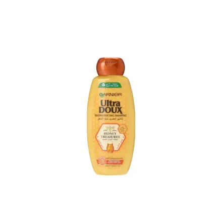 Garnier Ultra Doux Replenishing Shampoo - 400ml | غارنييه الترا دو شامبو مجدد لشعر التالف بالعسل - 400 مل