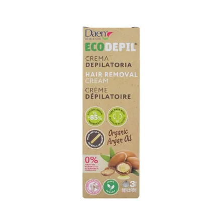 Daen Hair Removal cream body Organic Argan Ecodepil - 100ml | داين كريم إزالة الشعر إيكوديبيل - 100مل