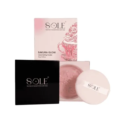 SOLE Loose Setting Powder - 10g | سولي لوس باودر ساكورا جلو - 10غ