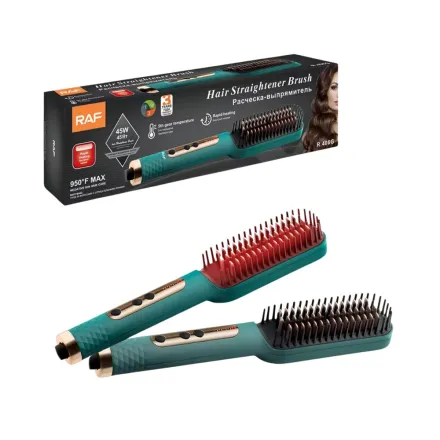 RAF Hair Straightener Brush | راف مشط تصفيف وفرد الشعر