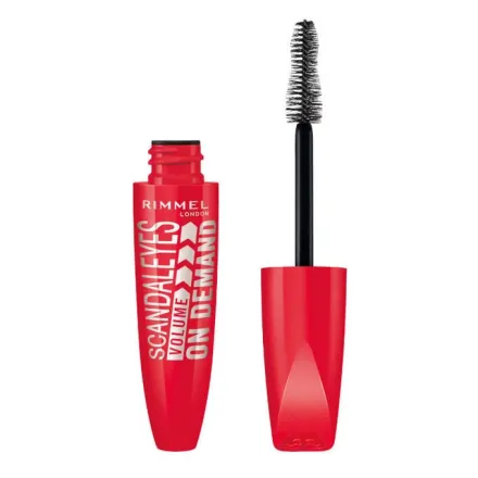 Rimmel Scandal Eyes volume On Demand Mascara Black | ريميل ماسكارا سكاندال ايز فوليوم لون أسود