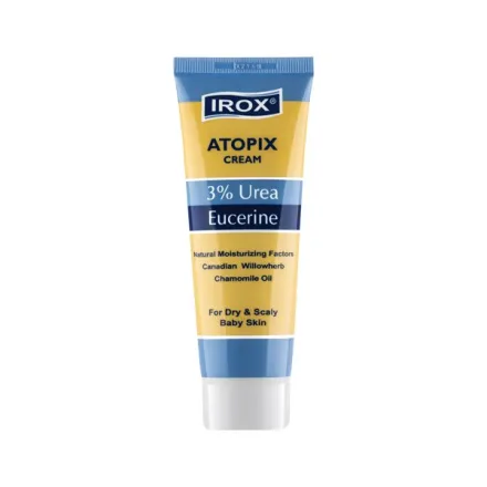 Irox Baby Cream Atopix Eucerine 3%Urea - 75g | ايروكس كريم ب 3% يوريا مصمم للعناية ببشرة الأطفال - 75 غرام