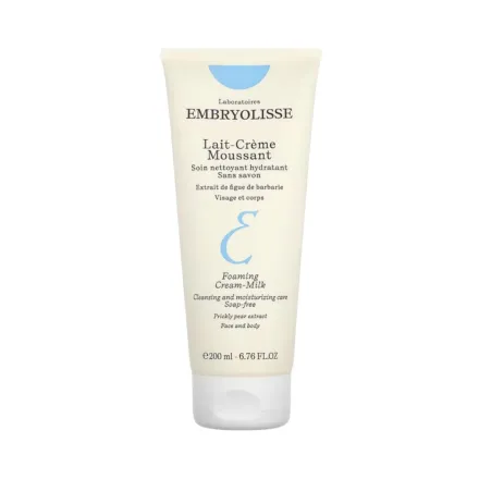 Embryolisse Lait Crème Moussant Foaming Cream Milk - 200ml | إمبريوليس غسول كريمي رغوي للوجه والجسم - 200 مل