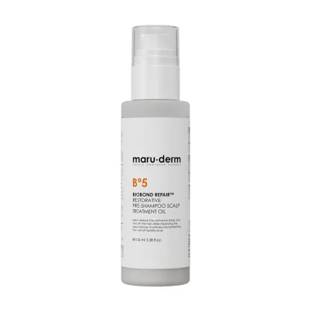 maru.derm BioBond Repair Pre-Shampoo Treatment Oil - 100ml | مارو.ديرم زيت الشعر علاج مكثف قبل الشامبو - 100مل