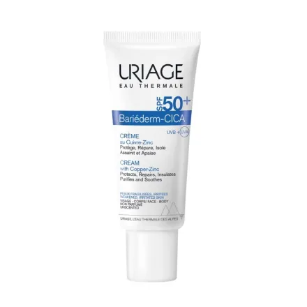 Uriage Bariéderm Cica-Crema Spf50 - 40ml | يورياج كريم السيكا spf50 - 40 مل