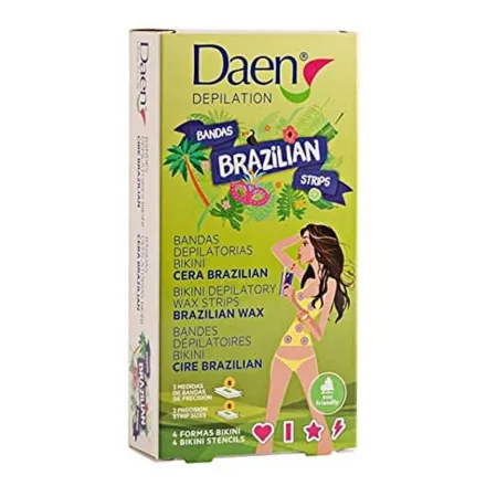 Daen Bikini Brazilian wax strips | داين شرائح شمع برازيلية لمنطقة البكيني - 16 شريحة