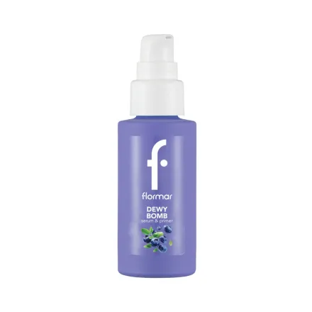 Flormar Serum & Primer Dewy Bomb - 30ml | فلورمار سيروم وبرايمر مرطب ديوي بومب - 30 مل
