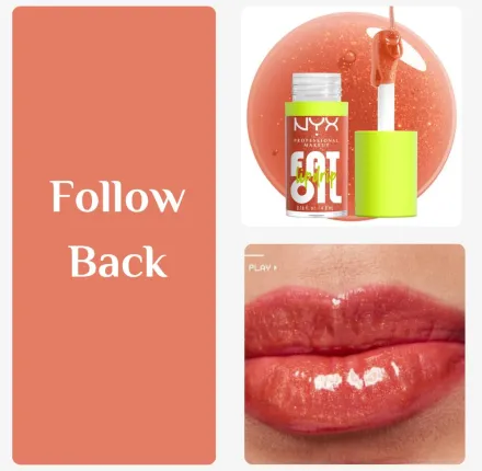 NYX Fat Oil Lip Drip Lip Gloss - 4.8ml | ان واي اكس جلوس للشفاه زيتي - 4.8 غ