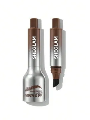 SHEGLAM BROW-FECTION ANGLED BRUSH & DIP - 1.2ml| شيكلام محدد الحواجب بفرشاة مائلة - 1.2 مل