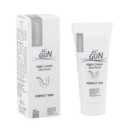 dermo skin Acgun Night Care Cream - 30ml | ديرمو سكين كريم ليلي لعلاج حب الشباب - 30 مل
