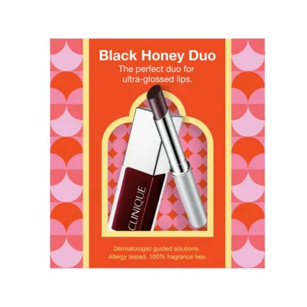 CLINIQUE Black Honey Duo Set | كلينك مجموعة مكياج الشفاه بلاك هاني