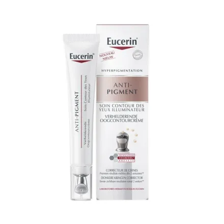Eucerin Anti-Pigment Soin Contour des Yeux Illuminateur - 15ml | يوسيرين كريم تصحيح الهالات السوداء - 15مل