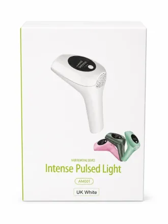 IPL Hair Removal Device White |جهاز ليزر الاصدار الثلجي لايت IPL – اللون الأبيض