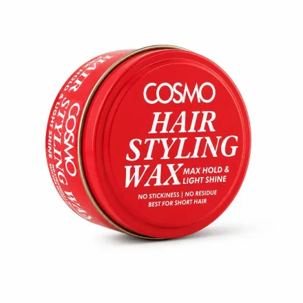 COSMO Hair Styling Wax Max Hold Light Shine - 100g | كوزمو واكس تصفيف الشعر – 100 غرام
