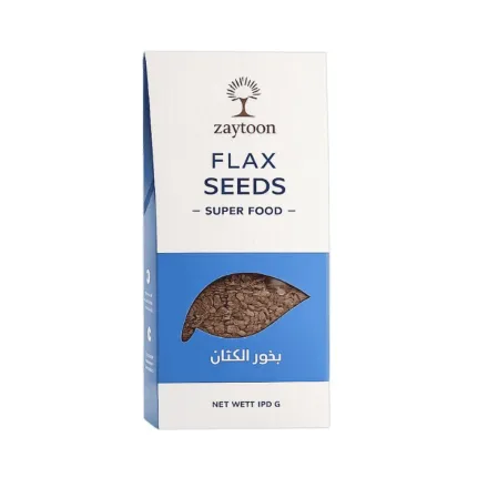 Zaytoon Flax Seeds Super Food - 150g | زيتون بذور الكتان الطبيعية - 150 غ