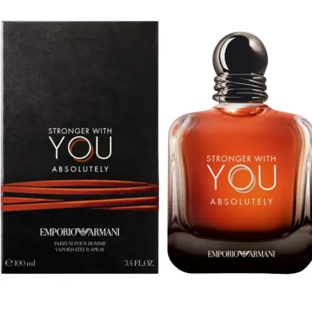 Giorgio Armani Stronger With You ABSOLU EDP - 100ml |جورجيو ارماني عطر رجالي سترونك وذ يو ابسليو - 100 مل