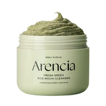 Arencia Fresh Green Rice Mochi Cleanser - 120g | ارنيسيا غسول من ماء الأرز - 20 غرام