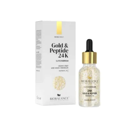 Bio Balance 24K Gold & Peptide Super Serum - 30ml | بايو بالانس سيروم الببتيدات مع رقائق الذهب - 30 مل
