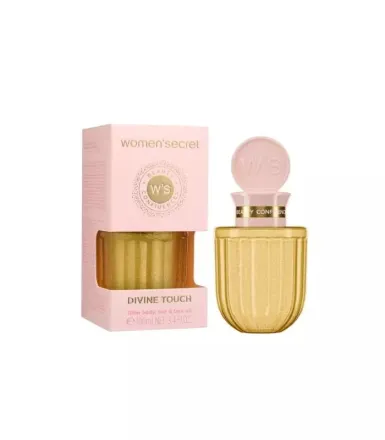 Women’Secret DIVINE TOUCH Body, hair & face oil - 100ml | ومن سيكرت زيت للوجه وللشعر ديفين تاتش - 100 مل