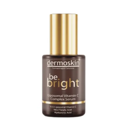 dermo skin Be Bright Liposomal Vitamin C Complex Serum - 30ml | ديرمو سكين سيروم فيتامين سي - 30 مل