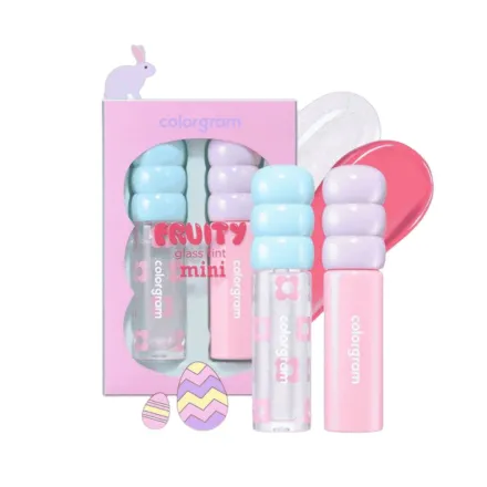 COLORGRAM Fruity Glass 03 Set - 10ml | كولورجرام مجموعة تنت لامع للشفاه - 10مل