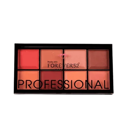FOR EVER52 Spotlight 8 Color Blusher Palette - 36g | فور ايفر52 باليت بلاش 8 ألوان - 36 غرام
